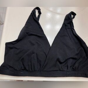 Wool& Roam Wrap Convertible Bra black